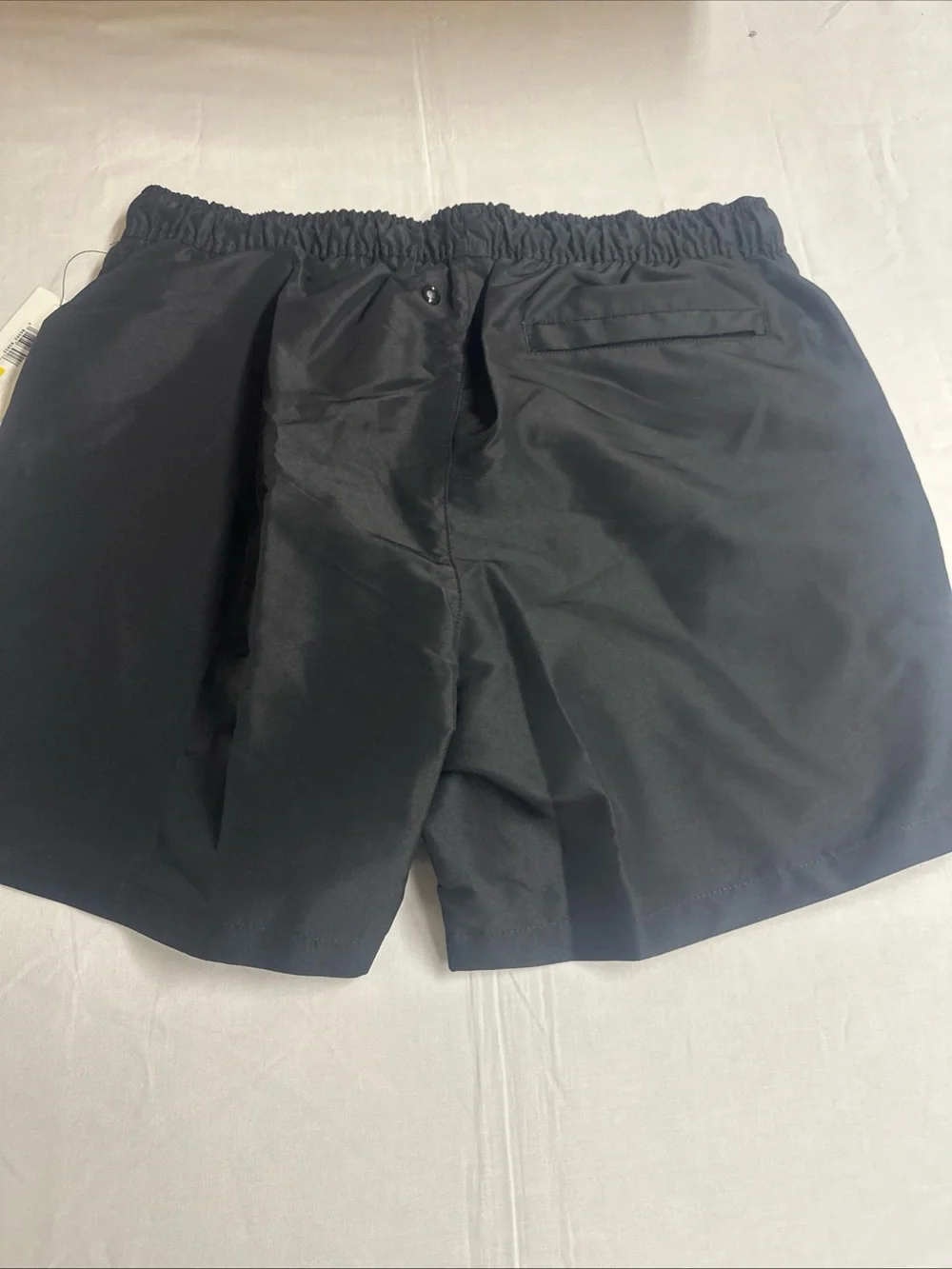 Calvin Klein Black and White Swim Shorts